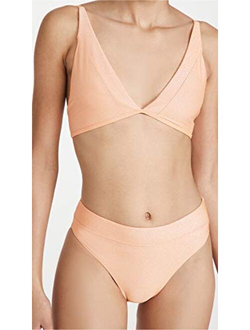 PQ Swim Women's Skylar Halter Bikini Top