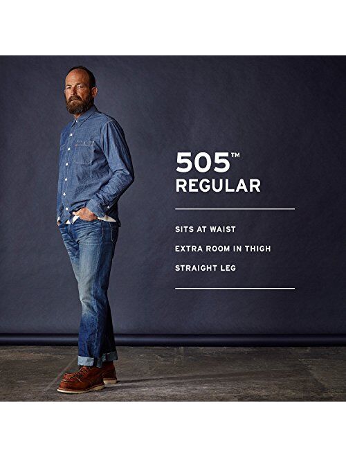 Vervormen vergiftigen specificeren Buy Levi's Men's 505 Regular Fit-Jeans online | Topofstyle