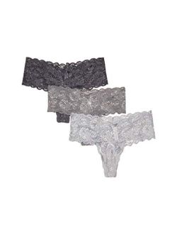 Women's Say Never Comfie Thong 3 Pack
