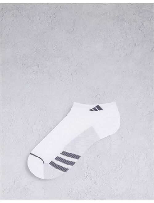 Adidas Training Superlite 6-pack no-show socks in multi colorways