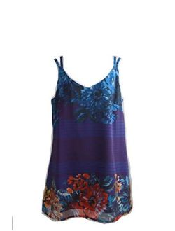 Artist Cami Floral Graphic Tank
