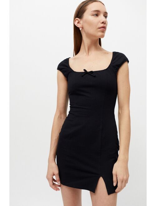 Urban outfitters UO Dierdra Notched Bodycon Mini Dress