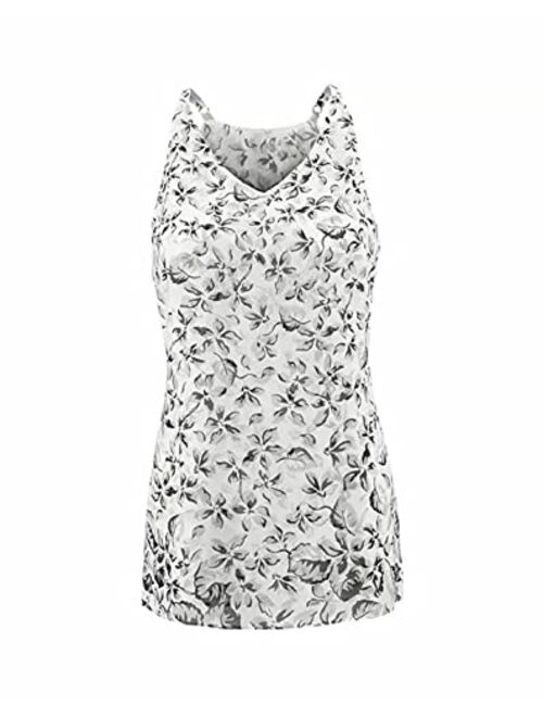 CABI Terrace Cami #5212 Black White Gray Moody floral