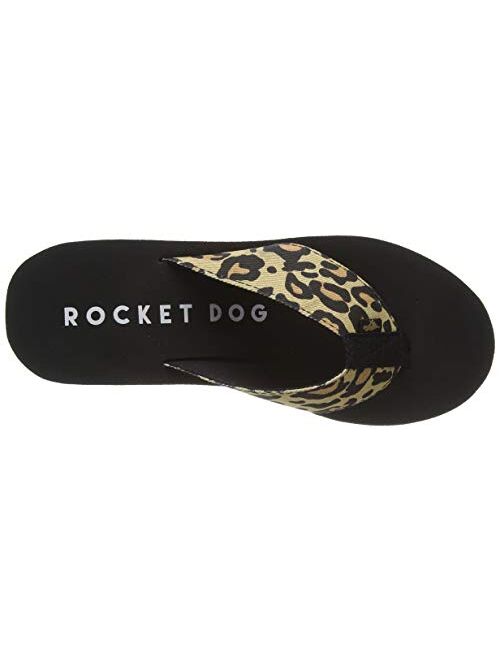 Rocket Dog Women's Flip Flop Sandals, Brown Kenya Natural
