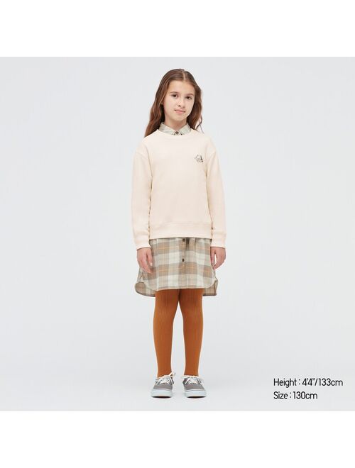 Uniqlo KIDS ULTRA STRETCH LONG-SLEEVE SWEATSHIRT