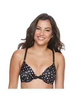 One Fab Fit Extra Coverage Lace T-Back Bra 07112