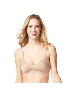 Women's Easy Does It Underarm Smoothing with Seamless Stretch Wireless Lightly Lined Comfort Bra Rm3911a