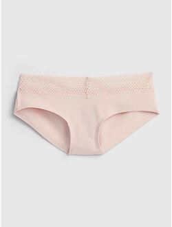 Stretch Cotton Lace Hipster