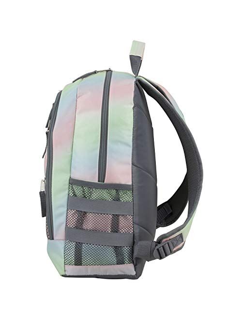 Eastsport Compact 3-Piece Combo Backpack with Lunch Box and Snack/Pencil Pouch - Black/Camo Print