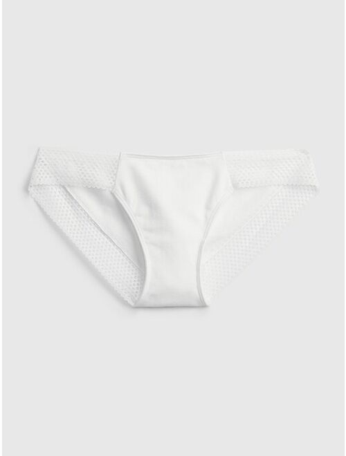 GAP Stretch Cotton Lace Bikini