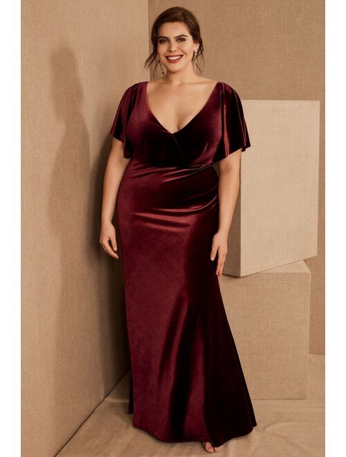 Jenny Yoo Ellis Velvet Dress