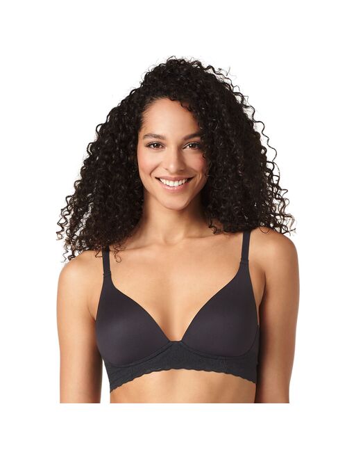 Warner's Cloud 9 Wire Free Lace Band Contour Bra RO5691A