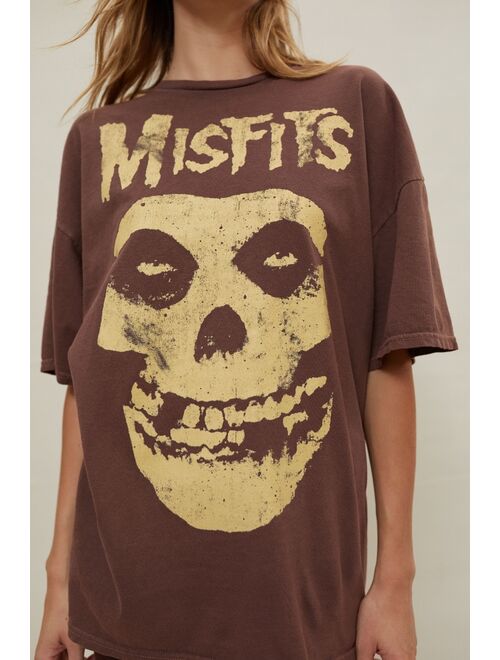 Urban outfitters Misfits Classic Overdyed T-Shirt Dress