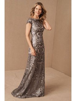 Lace Overlay Sequin Odette Dress