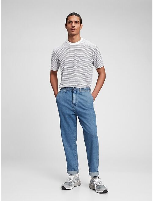 GAP Pull-On Mid Rise Jeans with Washwell™