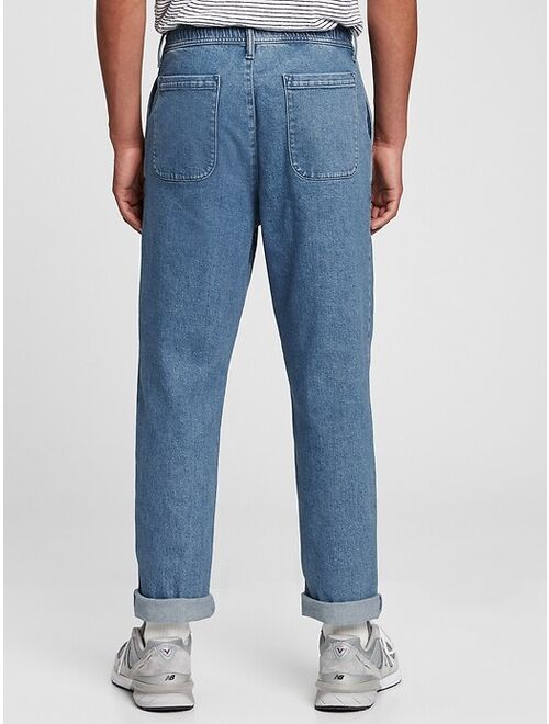 GAP Pull-On Mid Rise Jeans with Washwell™