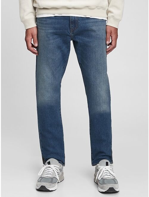 Slim Straight Jeans in GapFlex with Washwell™