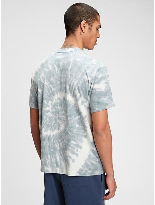GAP 100% Organic Tie-Dye T-Shirt