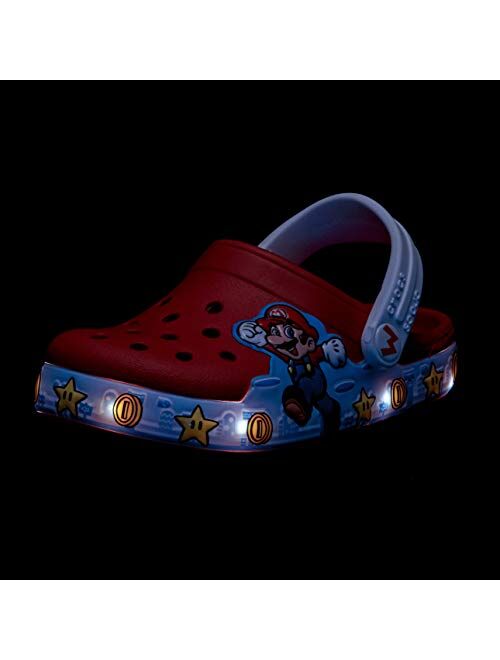 Crocs Unisex-Child Kids' Super Mario Clog | Light Up Shoes