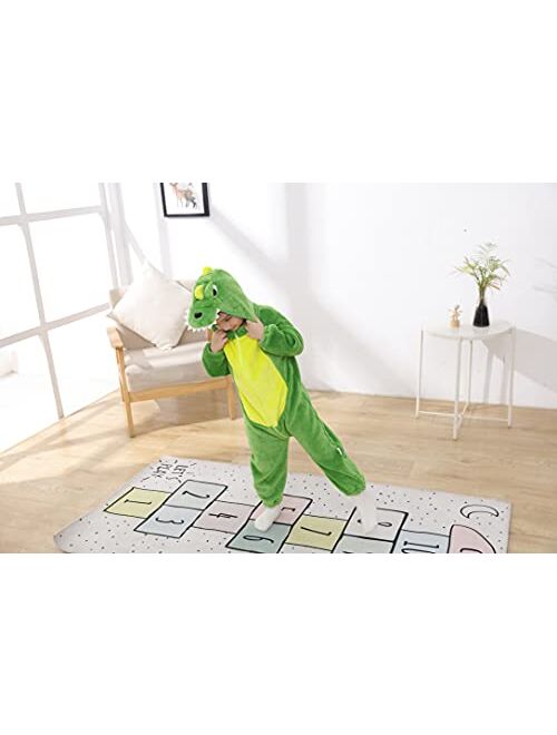 TONWHAR Toddler Infant Tiger Dinosaur Animal Fancy Dress Costume Hooded Romper Jumpsuit