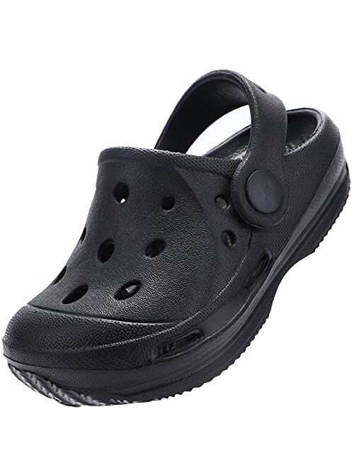 Little Kid Big Kid Slip On Water Sandals Shoes for Girls Boys Toddler STQ Kids Classic Garden Clogs