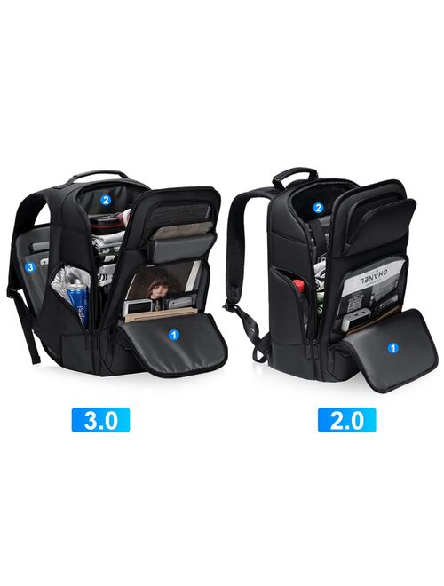 Fenruien Waterproof Backpacks USB Charging School Bag Anti-theft Men Backpack Fit 15.6 Inch Laptop Travel Backpack High Capacity