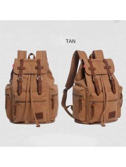 Vintage Male Travel bag Fashion Casual Canvas Men Backpack Retro Students School Bags Man backpack
