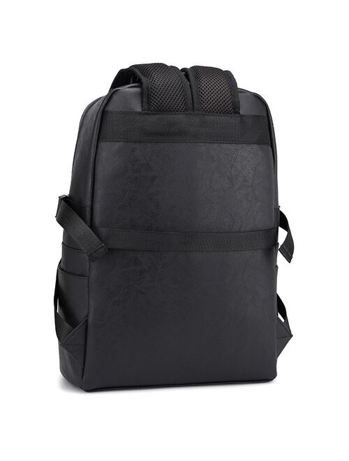 Retro PU High Capacity Man Backpacks 2020 New Waterproof Wear-resisting Laptop Travel Outdoors Back Pack Bag for Male