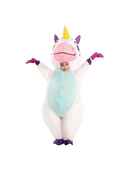 Child Unisex Unicorn Full Body Inflatable Costume