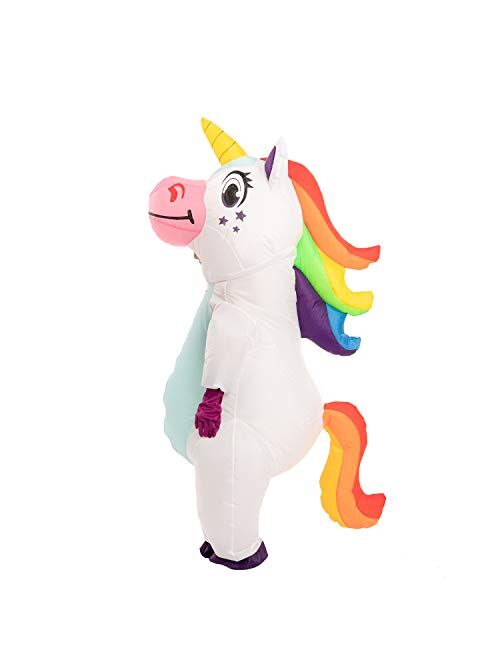 Child Unisex Unicorn Full Body Inflatable Costume
