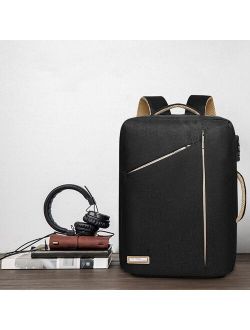 Man Backpack Hand Bag With Password Lock Business Back Bag Luxury 15.6' Laptop Anti-Theft Waterproof Brief Case Travel