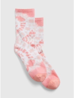 Rainbow Stripe Tube Socks