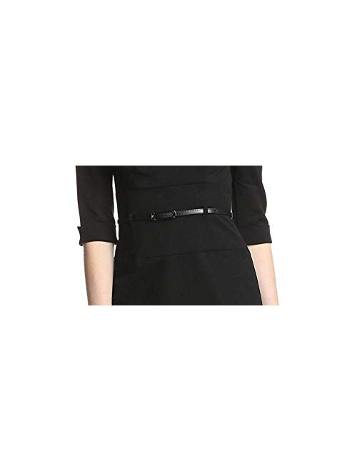 Black Halo Women's 3/4 Sleeve Jackie O Dress