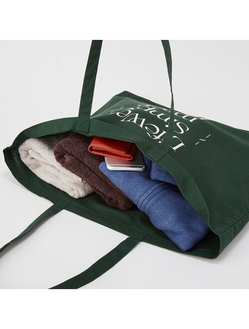 Uniqlo LARGE ECO-FRIENDLY PRINTED TOTE BAG