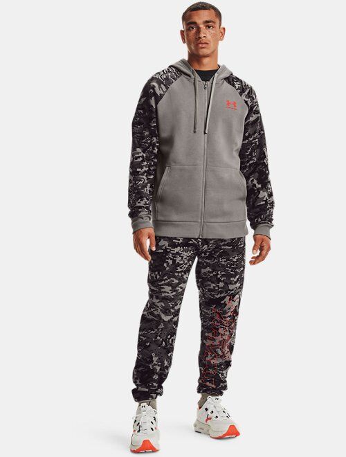 Buy Under Armour Men's UA Rival Fleece Camo Script Joggers online ...