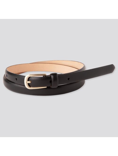 Uniqlo WOMEN DRESS SKINNY BELT