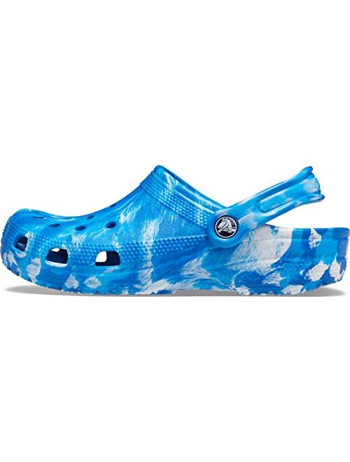 Slip on Water Shoes Crocs Unisex-Adult Mens and Womens Classic Marbled Tie Dye Clog