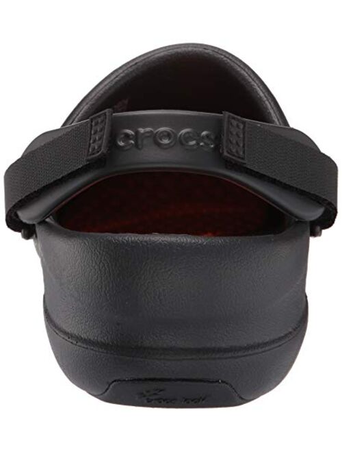 Crocs Men's and Women's Bistro Pro Literide Clog | Slip Resistant Work Shoes