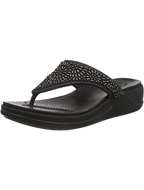 Crocs Women's Monterey Wedge Open Toe Sandals