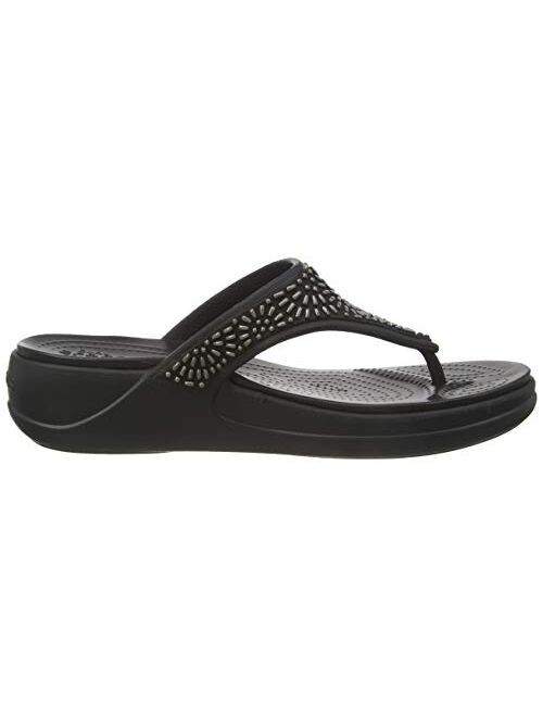 Crocs Women's Monterey Wedge Open Toe Sandals