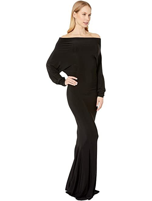 Norma Kamali All-In-One Fishtail Gown