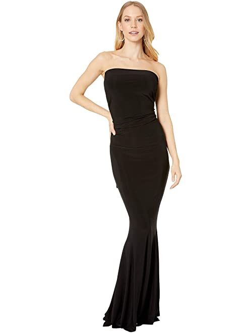 Norma Kamali All-In-One Fishtail Gown