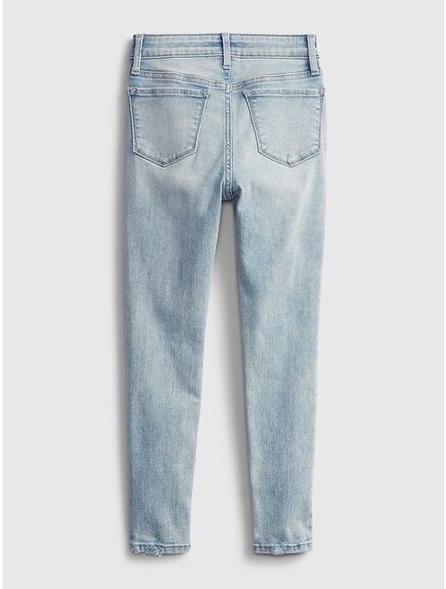 GAP Kids High-Rise Skinny Ankle Jeggings with Washwell™