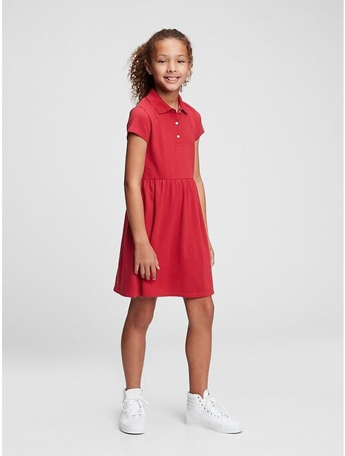 GAP Kids Organic Cotton Uniform Polo Dress