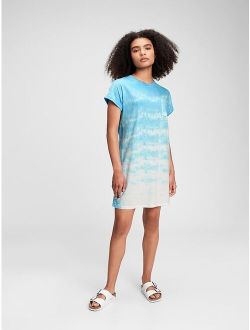 Teen 100% Organic Cotton Oversized T-Shirt Dress