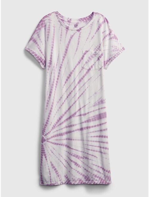 GAP Teen 100% Organic Cotton Oversized T-Shirt Dress
