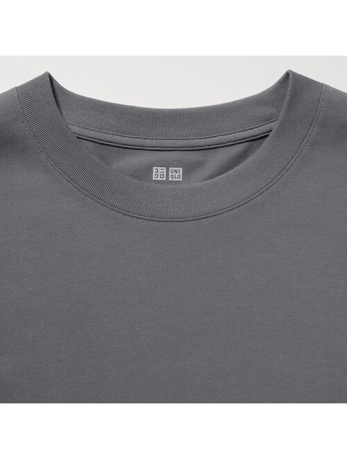 Uniqlo AIRism COTTON UV PROTECTION CREW NECK LONG-SLEEVE T-SHIRT