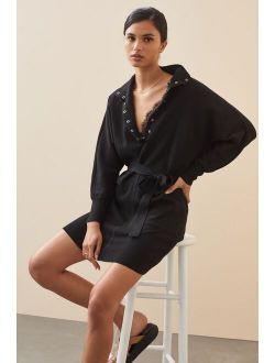 Daily Practice by Anthropologie Polo Knit Mini Dress
