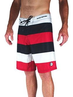 Maui Rippers Pipeline Boardshort 4-Way Dobby Stretch