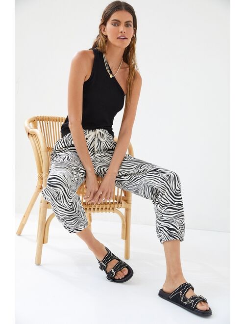 Anthropologie Printed Joggers